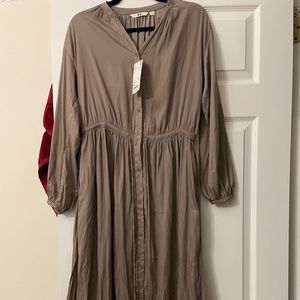 MIDI Uniqlo grey dress